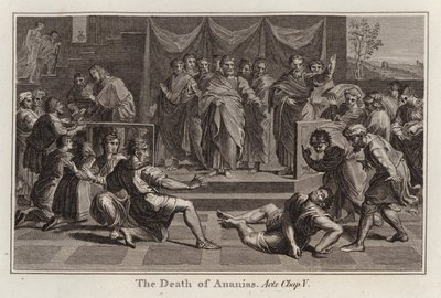 Carton de Raphaël : La mort d