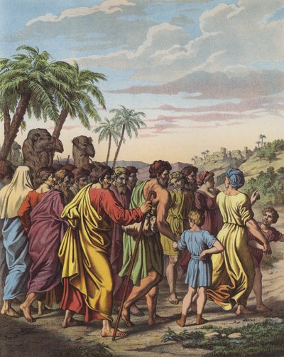 Retour des Israélites de leur captivité à Babylone - after Raphael