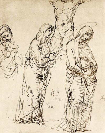 Dessins à la Mère de Dieu sous la croix - Raffaello Sanzio Raphael