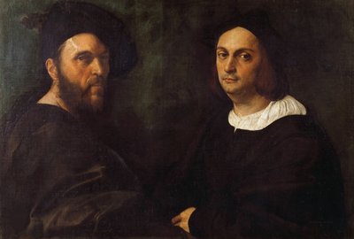 Double Portrait, vers 1516 - Raphael