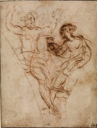 Psyché présentant à Vénus le vase de Proserpine - Raphael