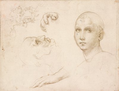 Études pour la Trinité de San Severo - Raphael