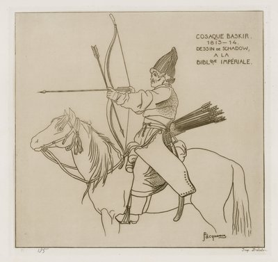 Cosaque Bachkir, 1813-1814 - Raphael Jacquemin