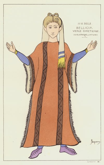 Bellicia, vierge chrétienne - Raphael Jacquemin