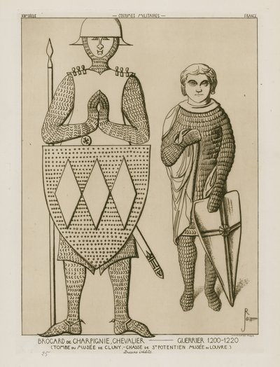 Brocard de Charpignie, chevalier - soldat, 1200-1220 - Raphael Jacquemin