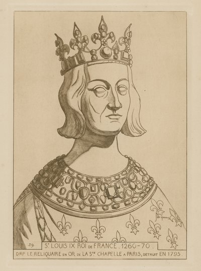 Saint Louis IX, roi de France, 1260-1270 - Raphael Jacquemin