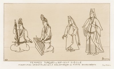 Femmes turques des XVe-XVIe siècles - Raphael Jacquemin