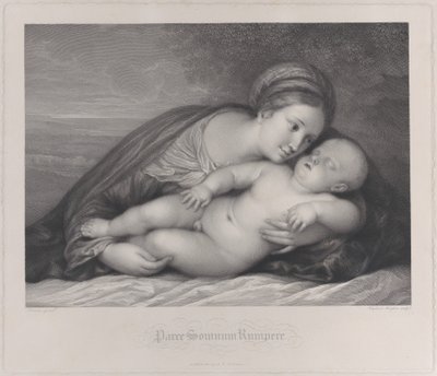 La Vierge embrassant l