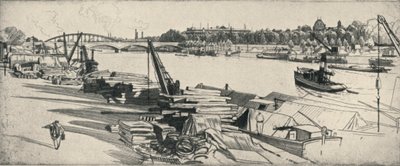 Le Port Henri IV, 1915 - Raymond Ray Jones