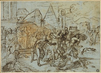 Lapidation de Saint Étienne - Raymond de Lafage