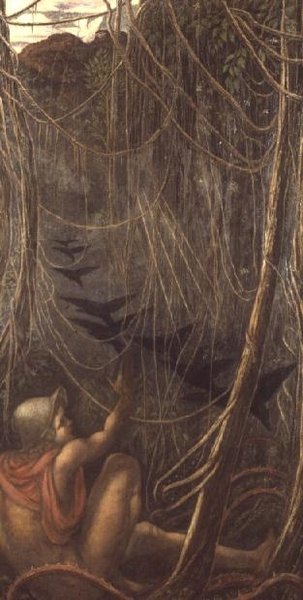 Élie et les corbeaux - Reginald Hallward