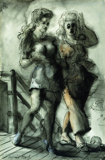 Beautés de la promenade - Reginald Marsh