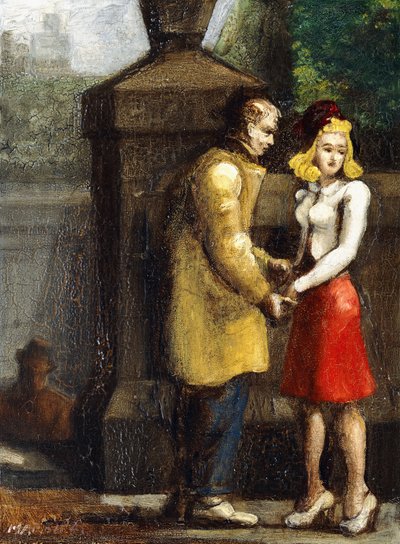 Une séparation douteuse - Reginald Marsh