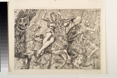Manège (eau-forte) - Reginald Marsh