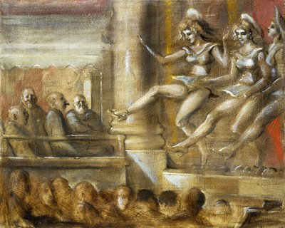 Trois choristes - Reginald Marsh