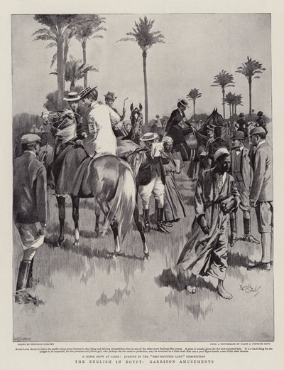 Un Anglais en Égypte, Garrison Amusements (litho) - Reginald Thomas Cleaver
