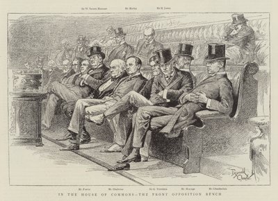 À la Chambre des communes, le banc de l