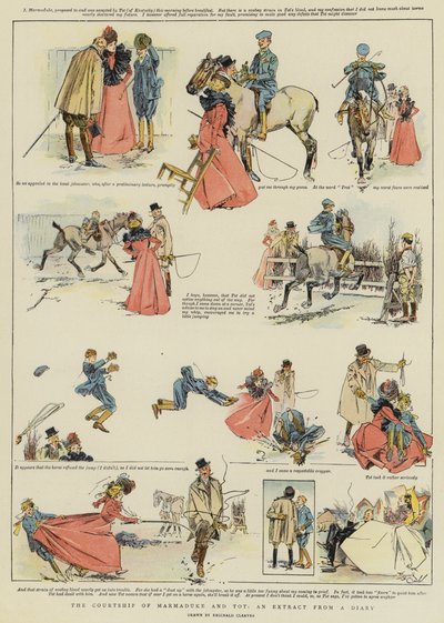 La cour de Marmaduke et Tot, extrait d