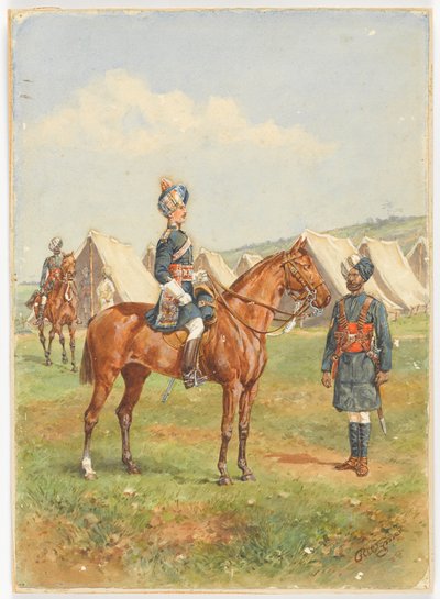 12e Cavalerie, vers 1910 - Reginald Wymer