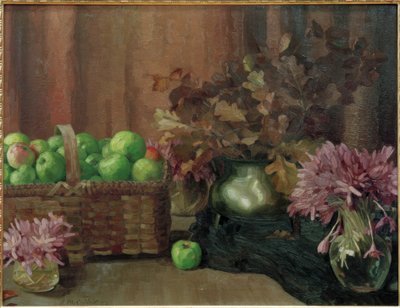 Nature morte avec pommes - Reinhold Max Eichler