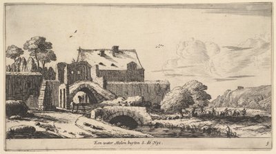 Un moulin à eau près de Saint-Denis - Reinier Zeeman