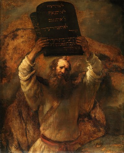 Moïse avec les tables de la loi - Rembrandt