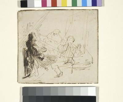 Supper at Emmaus (c.1630-33) - Rembrandt Harmensz. van Rijn (school of)