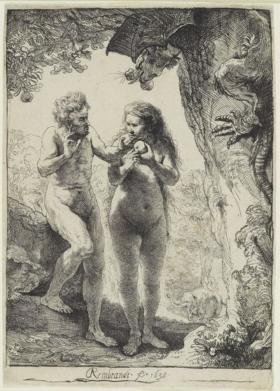 Adam et Ève - Rembrandt van Rijn