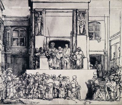 Christ présenté au peuple, 1655 - Rembrandt van Rijn