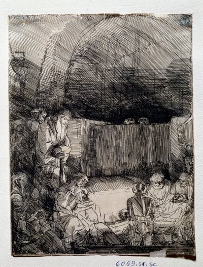 Exposition du corps du rédempteur - Rembrandt van Rijn