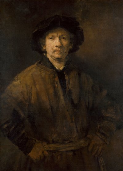 Grand autoportrait - Rembrandt van Rijn