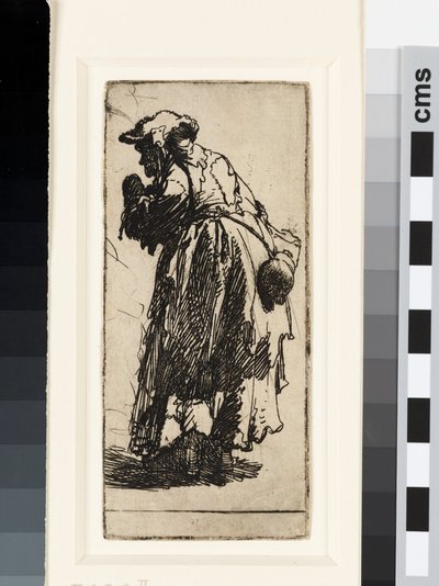 Vieille mendiante avec une gourde, vers 1629 - Rembrandt van Rijn