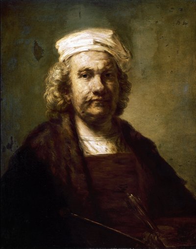 Autoportrait - Rembrandt van Rijn