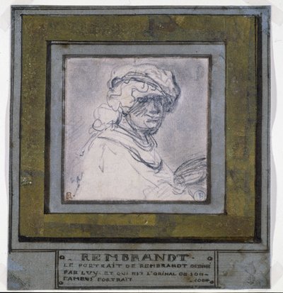 Autoportrait - Rembrandt van Rijn