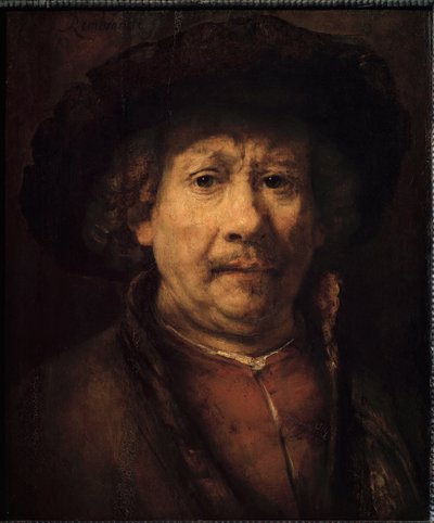 Petit autoportrait - Rembrandt van Rijn