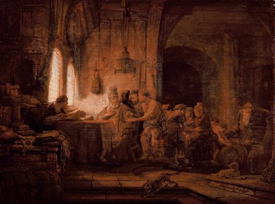 La parabole des ouvriers dans la vigne - Rembrandt van Rijn