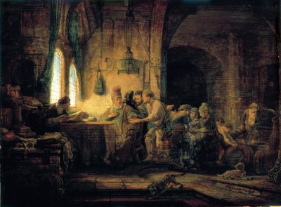 La parabole des ouvriers dans la vigne - 1637 - Rembrandt van Rijn