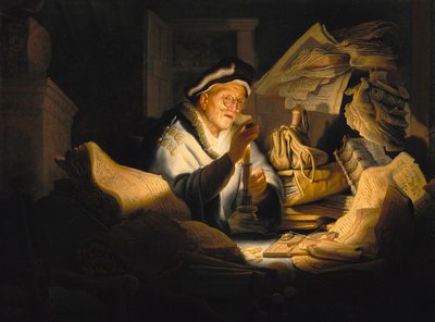La parabole du riche insensé - Rembrandt Harmensz. van Rijn