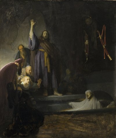 La résurrection de Lazare, vers 1630-2 - Rembrandt van Rijn