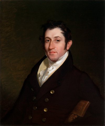 Colonel Mendes Cohen, vers 1838 (huile sur toile) - Rembrandt Peale