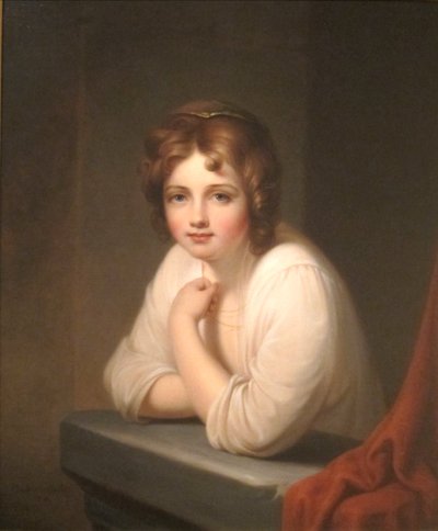 Fille à la fenêtre (Rosalba Peale) - Rembrandt Peale