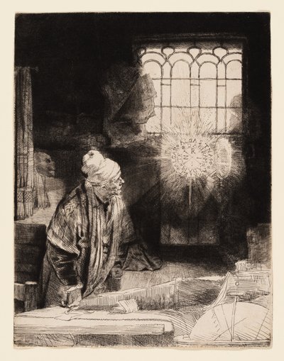 Un érudit dans son étude (Faust) - Rembrandt van Rijn