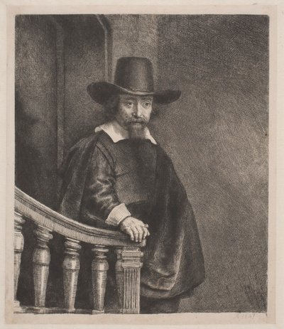 Ephraim Bonus, médecin juif - Rembrandt van Rijn