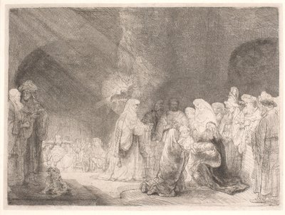 La Présentation au temple - Rembrandt van Rijn