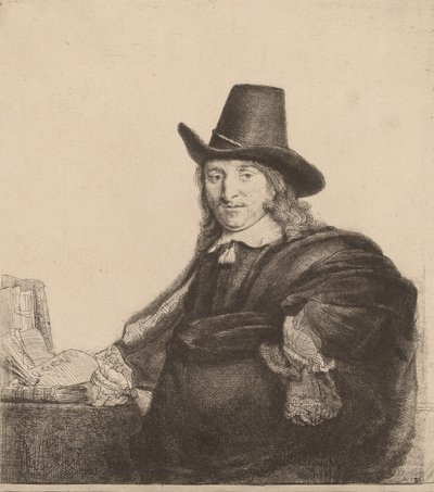Jan Asselijn, vers 1647 - Rembrandt van Rijn