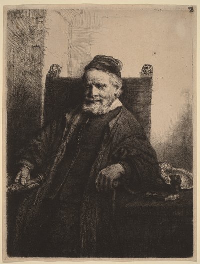 Pas pour Lutma - Rembrandt van Rijn