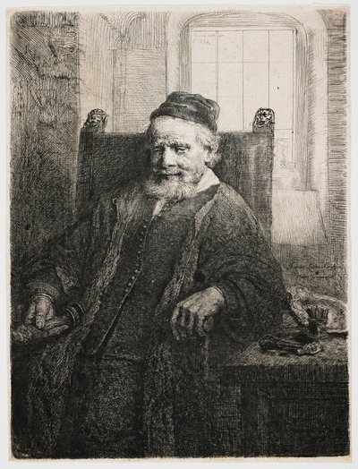 Jan Lutma, orfèvre - Rembrandt van Rijn