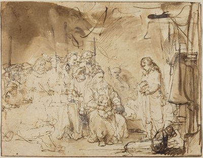 Joseph raconte ses rêves - Rembrandt van Rijn