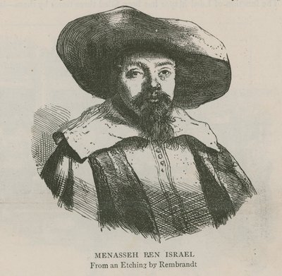 Menasseh Ben Israel - Rembrandt van Rijn