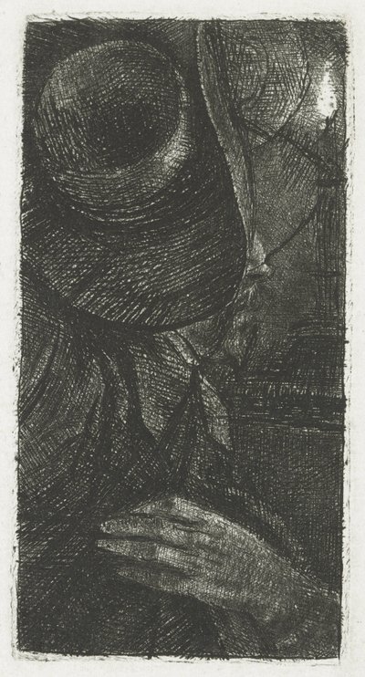 Pieter Haaringh : mains et chapeau - Rembrandt van Rijn